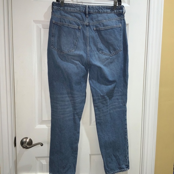 Pacsun Mom Jean Sz 30 Women's Blue Jeans High Waist 100% Cotton Denim - Picture 3 of 7